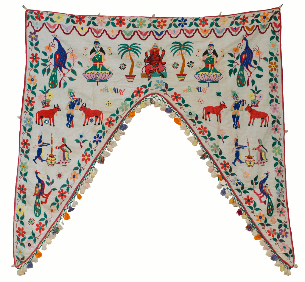 Vintage Indian Toran | Worldwide Textiles
