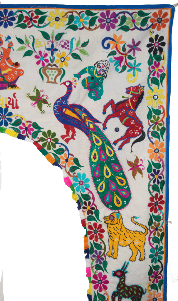 Vintage Indian Toran | Worldwide Textiles