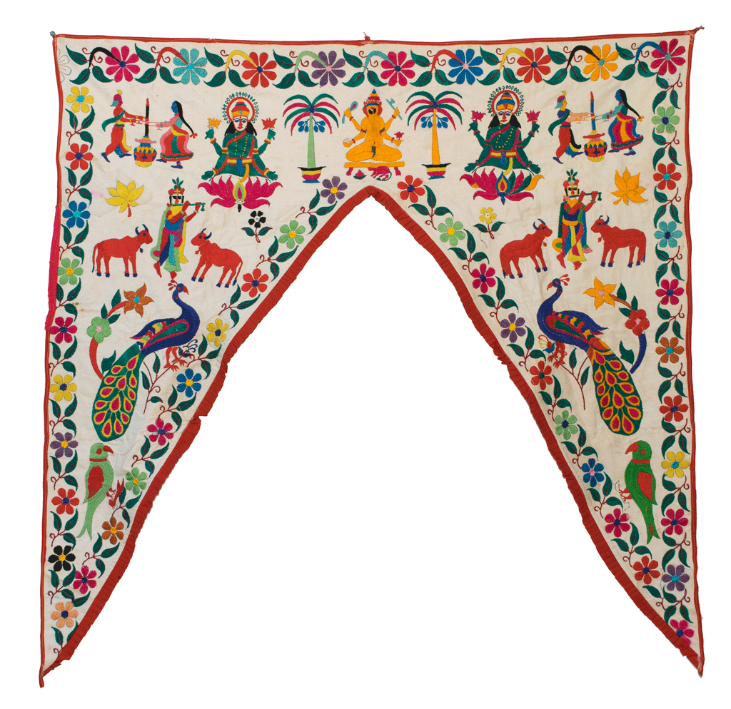 Vintage Indian Toran | Worldwide Textiles