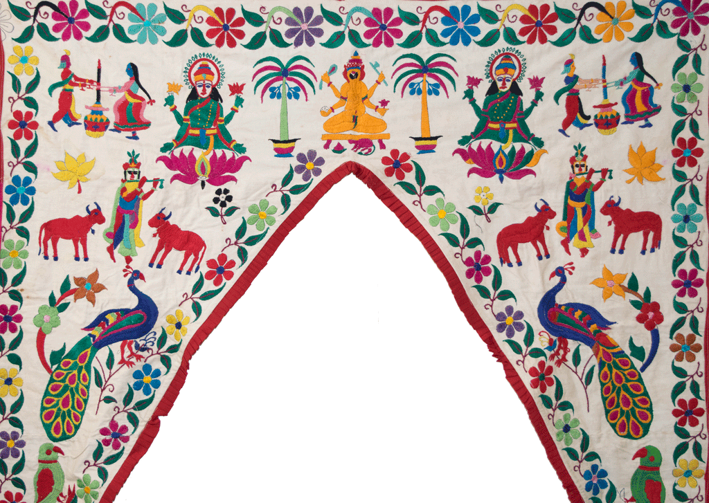 Vintage Indian Toran | Worldwide Textiles