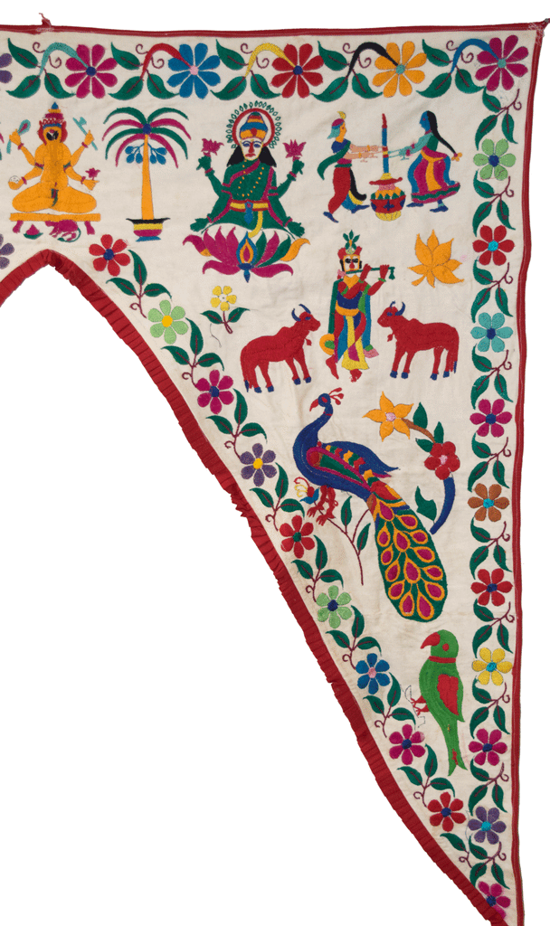 Vintage Indian Toran | Worldwide Textiles