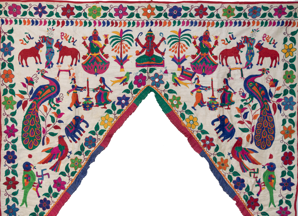 Vintage Indian Toran | Worldwide Textiles