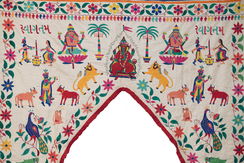 Vintage Indian Toran | Worldwide Textiles