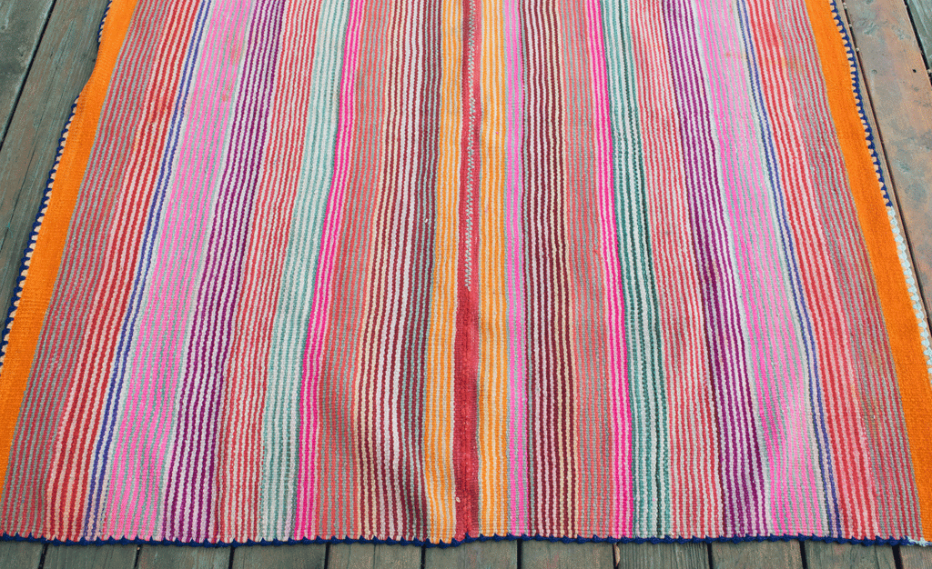 Bohemian Textiles | Vintage Peruvian Frazada Blanket