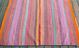 Bohemian Textiles | Vintage Peruvian Frazada Blanket