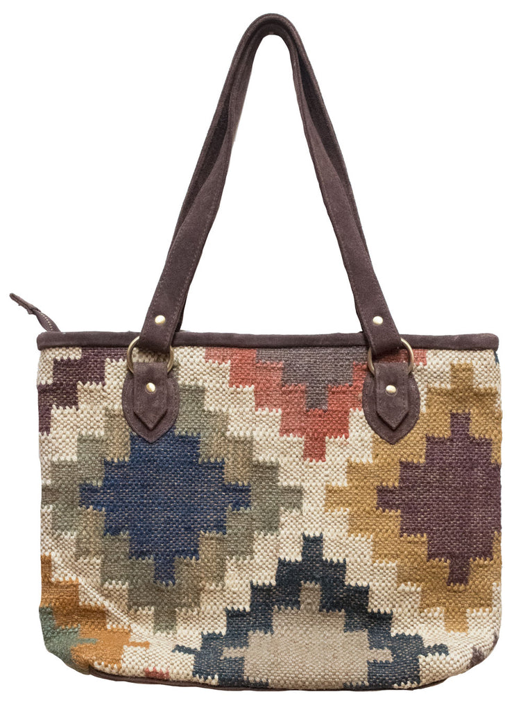Large Kilim Carpet Bag | Worldwide Textiles