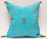 Moroccan Agave Cactus Silk Pillow