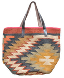 Kilim Carpet Tote Bag | Worldwide Textiles