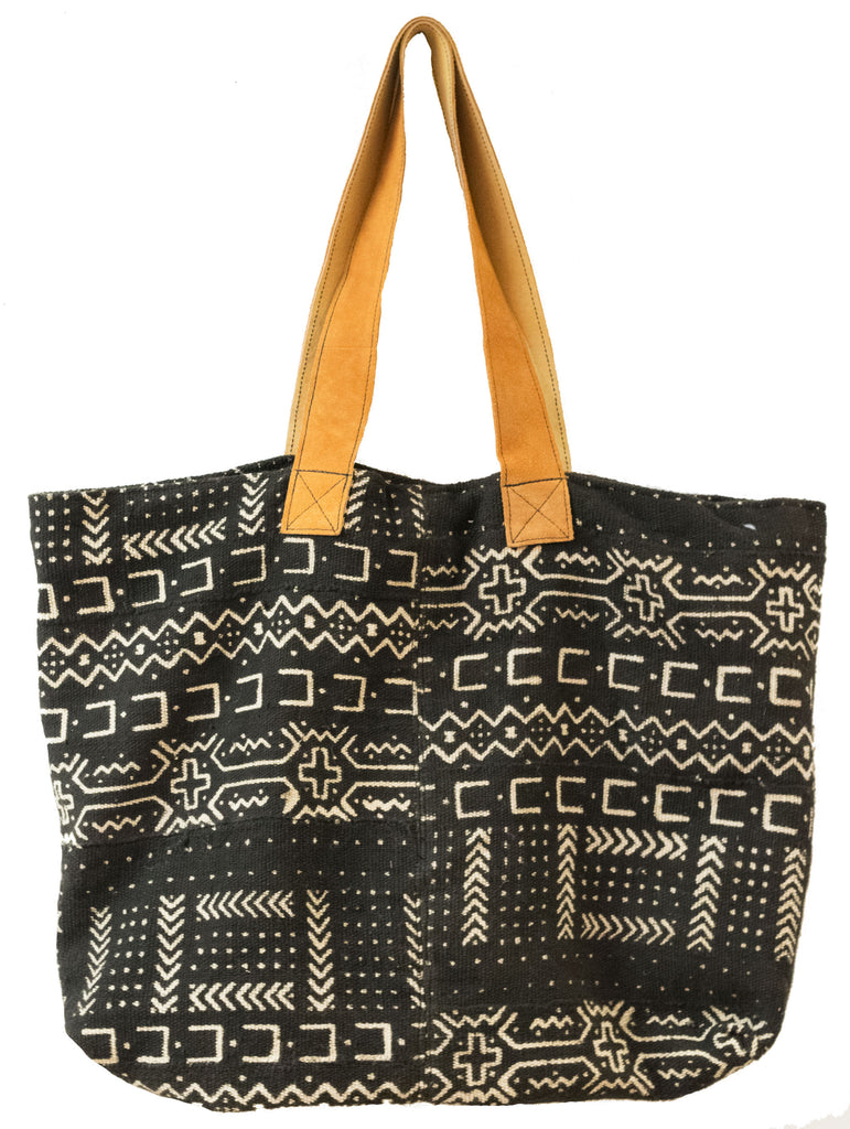 Mali Mudcloth Tote Bag | Worldwide Textiles