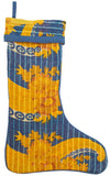 Vintage Kantha Holiday Christmas Stocking | Worldwide Textiles