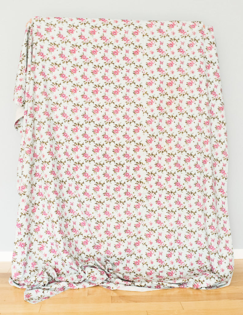 Indian Blockprint Kantha Quilt | Worldwide Textiles