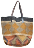 Kilim Carpet Tote Bag | Worldwide Textiles