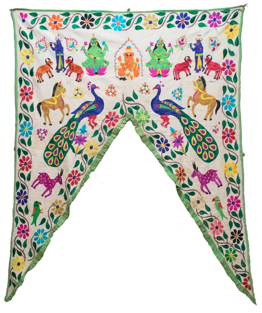 Vintage Indian Toran | Worldwide Textiles