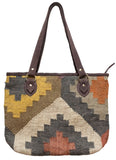 Large Kilim Carpet Bag | Worldwide Textiles