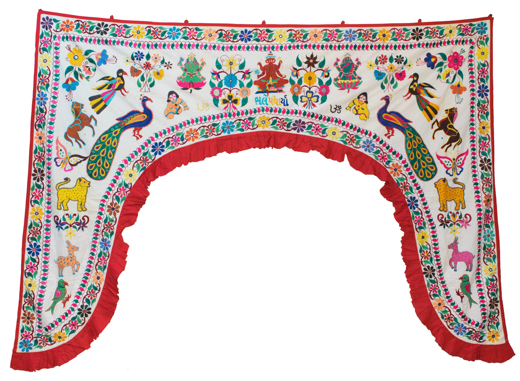 Vintage Indian Toran | Worldwide Textiles