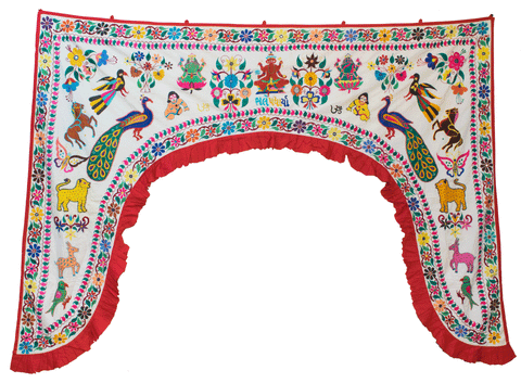 Vintage Indian Toran | Worldwide Textiles