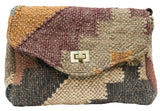 Kilim Carpet Side Satchel | Worldwide Textiles
