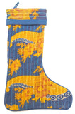 Vintage Kantha Holiday Stocking