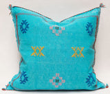Moroccan Agave Cactus Silk Pillow