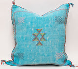 Moroccan Agave Cactus Silk Pillow
