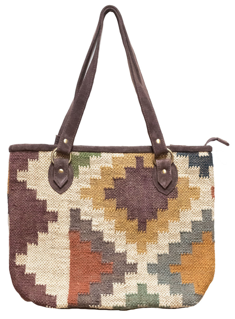 Large Kilim Carpet Bag | Worldwide Textiles