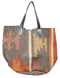 Kilim Carpet Tote Bag | Worldwide Textiles