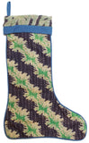 Vintage Kantha Holiday Christmas Stocking | Worldwide Textiles
