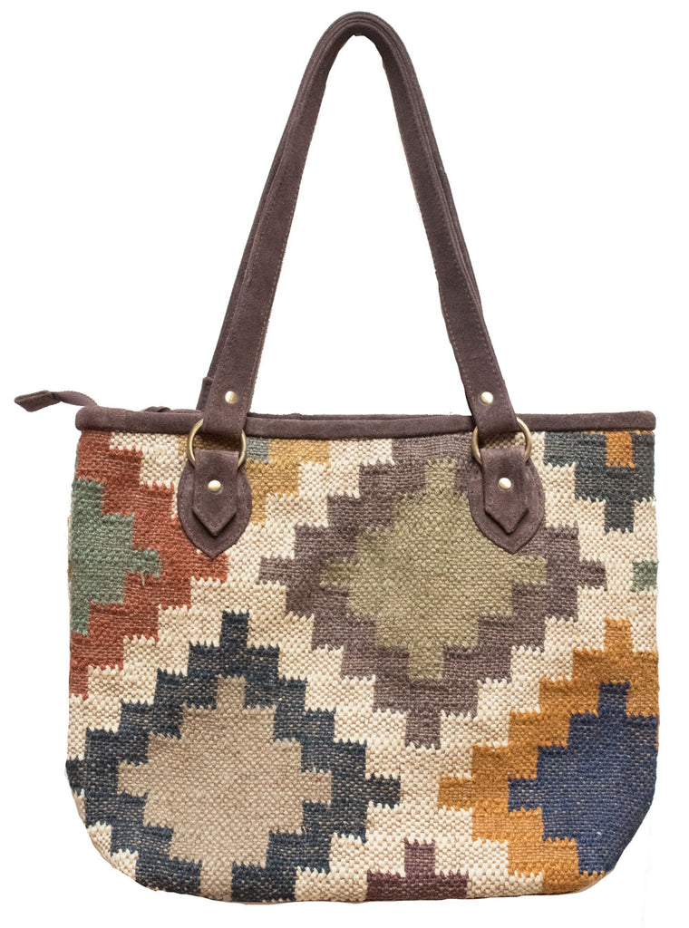 Large Kilim Carpet Bag | Worldwide Textiles