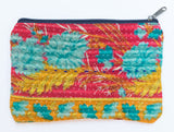 Indian Kantha Pouch | Worldwide Textiles