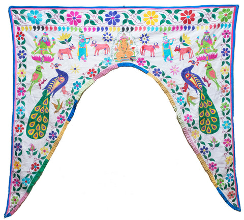 Vintage Indian Toran | Worldwide Textiles