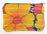 Indian Kantha Pouch | Worldwide Textiles