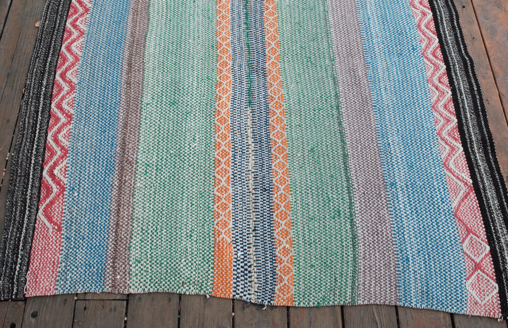 Bohemian Textiles | Vintage Peruvian Frazada Blanket
