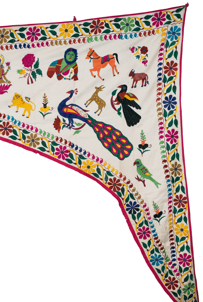 Vintage Indian Toran | Worldwide Textiles
