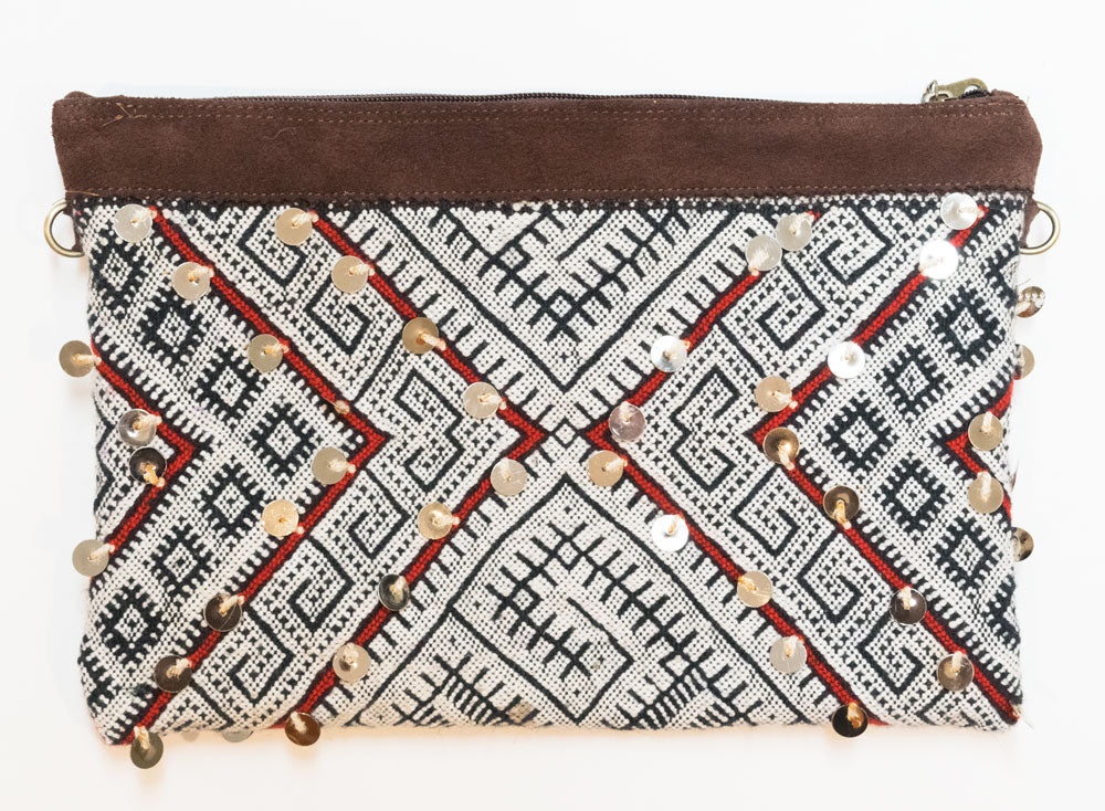 Moroccan Kilim Cross Body Satchel Bag | Worldwide Textiles