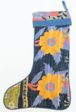 Vintage Kantha Holiday Stocking