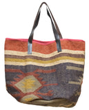 Kilim Carpet Tote Bag | Worldwide Textiles