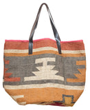 Kilim Carpet Tote Bag | Worldwide Textiles