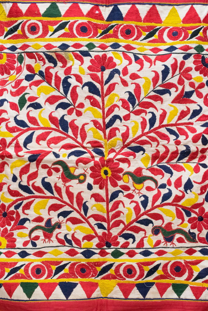 Vintage Indian Wall Hanging | Worldwide Textiles