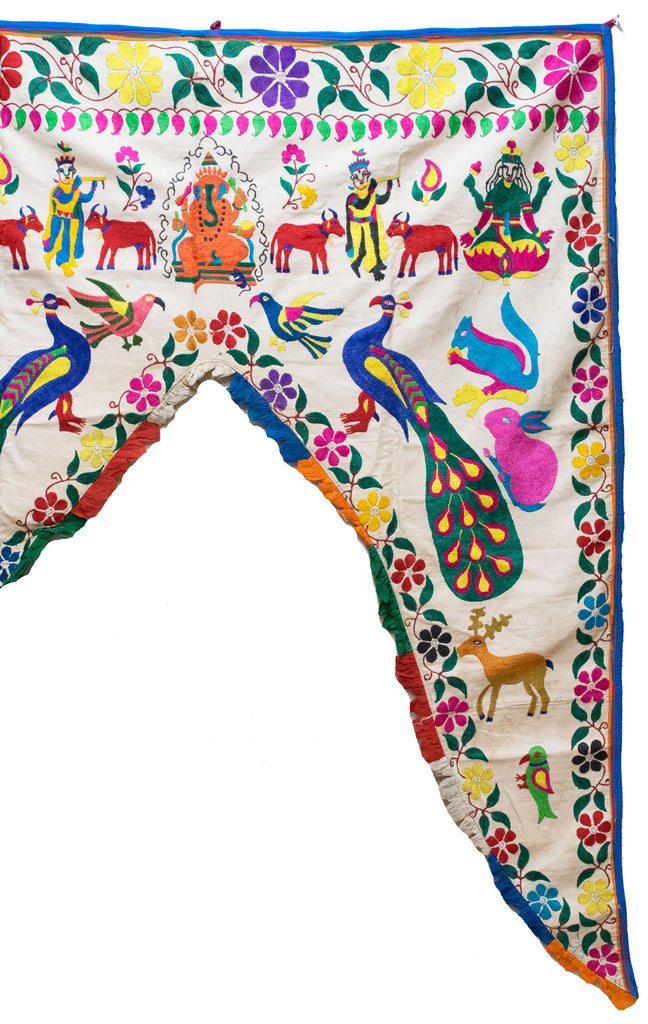 Vintage Indian Toran | Worldwide Textiles