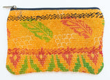 Indian Kantha Pouch | Worldwide Textiles