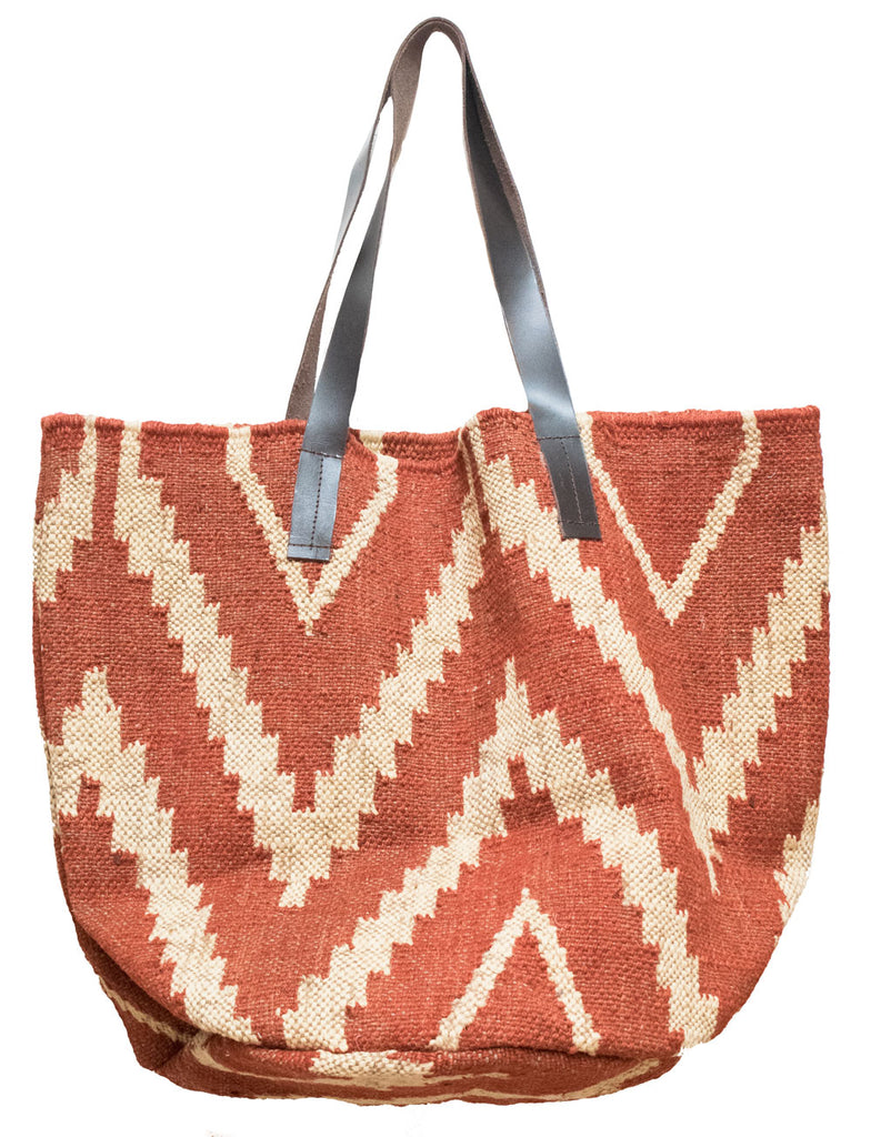 Kilim Carpet Tote Bag | Worldwide Textiles