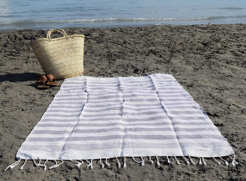 Purple Hammam Towel