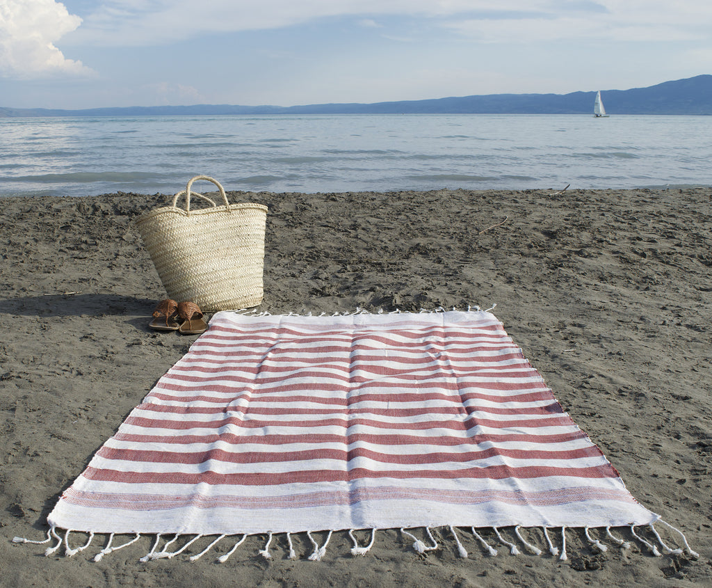 Red Hammam Towel