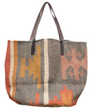 Kilim Carpet Tote Bag | Worldwide Textiles