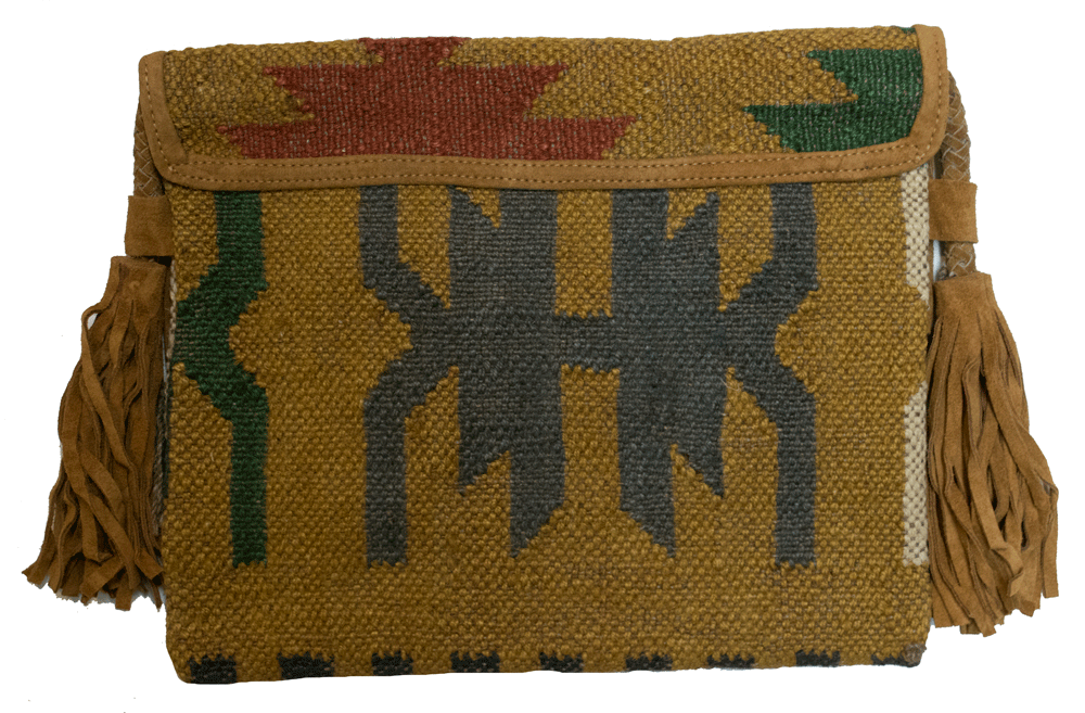 Jute Dhurrie Bag