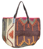 Kilim Carpet Tote Bag | Worldwide Textiles