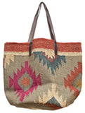 Kilim Carpet Tote Bag | Worldwide Textiles