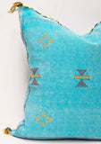 Moroccan Agave Cactus Silk Pillow