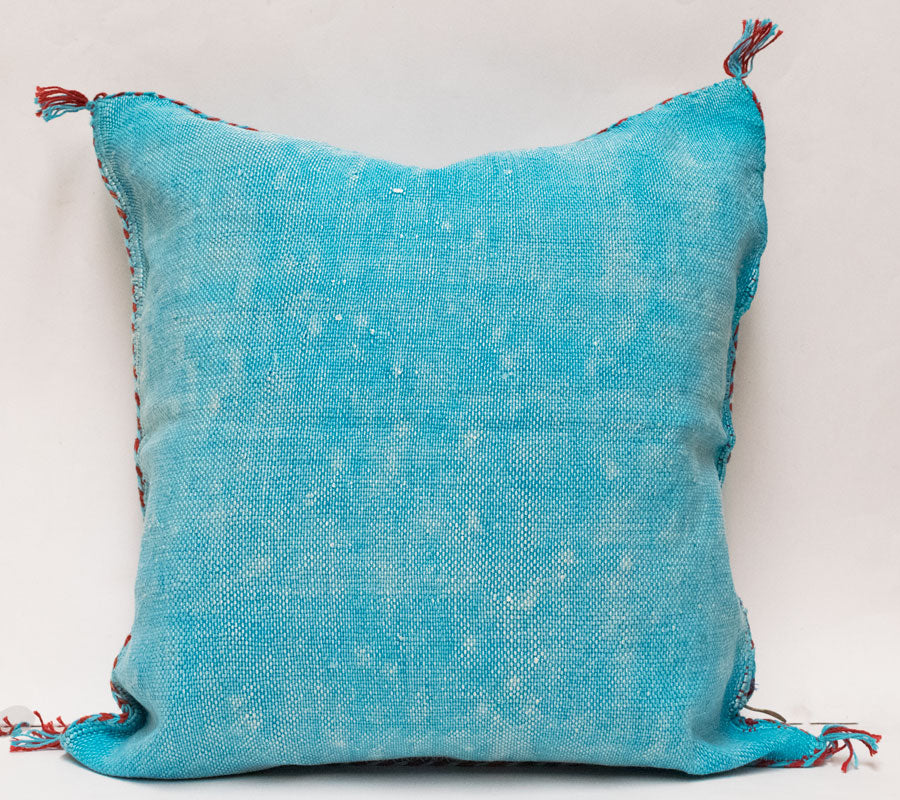 Moroccan Agave Cactus Silk Pillow