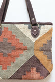 Large Kilim Carpet Bag | Worldwide Textiles